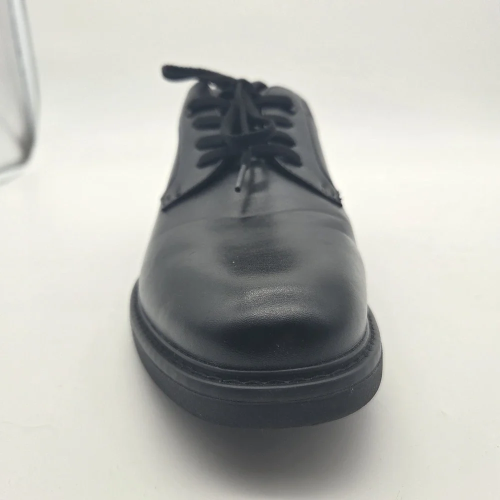 Nunn Bush Wade Black Work Slip Resistant Plain Toe Oxford Shoes Men's 11 M